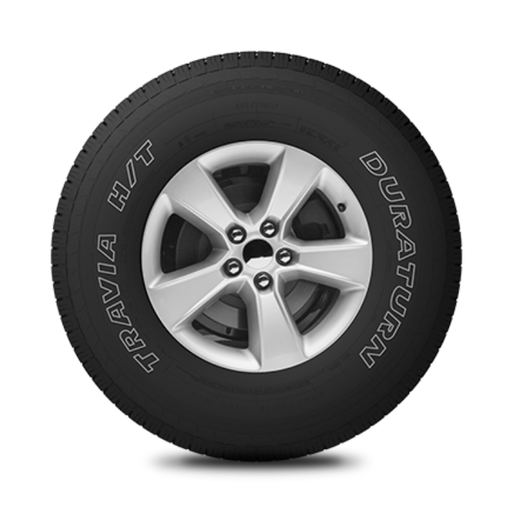 LLANTA 215/55R18 DURATURN TRAVIA H/T LETRAS BLANCAS 95H